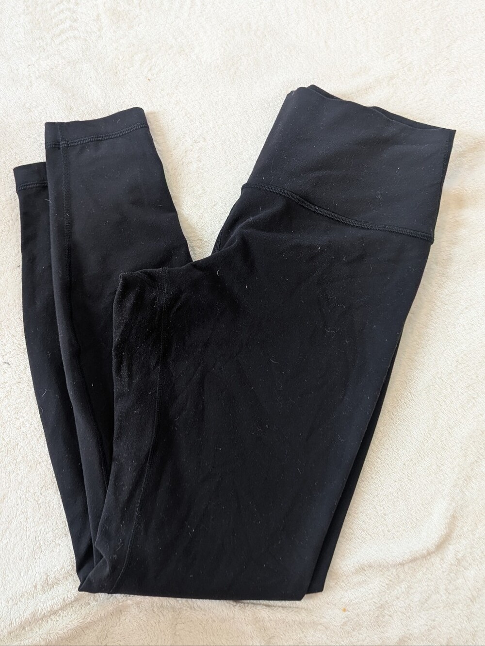 Black Double Lululemon Align Leggings Size 10